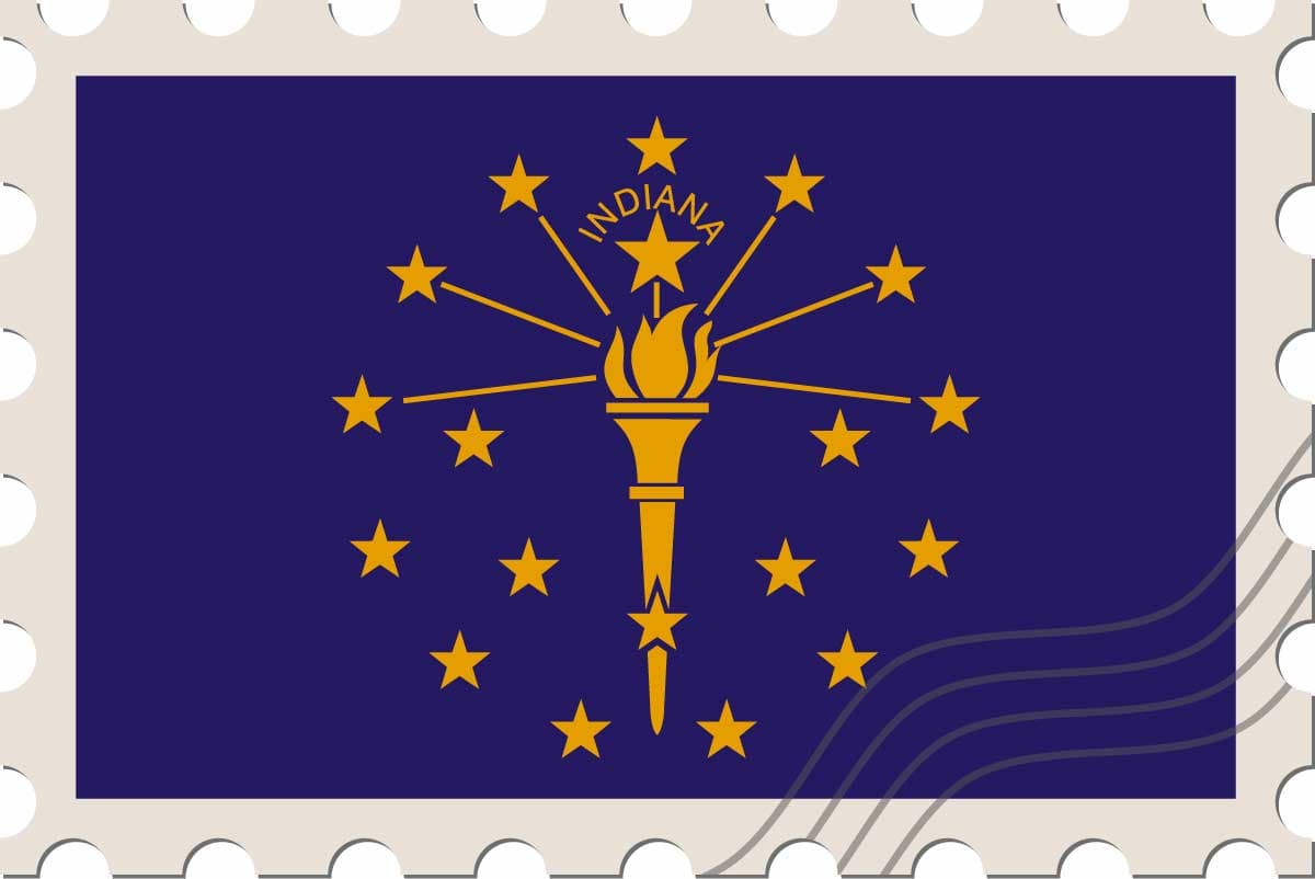 Indiana flag