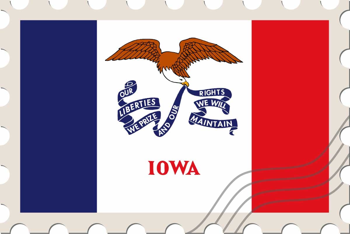 Iowa flag