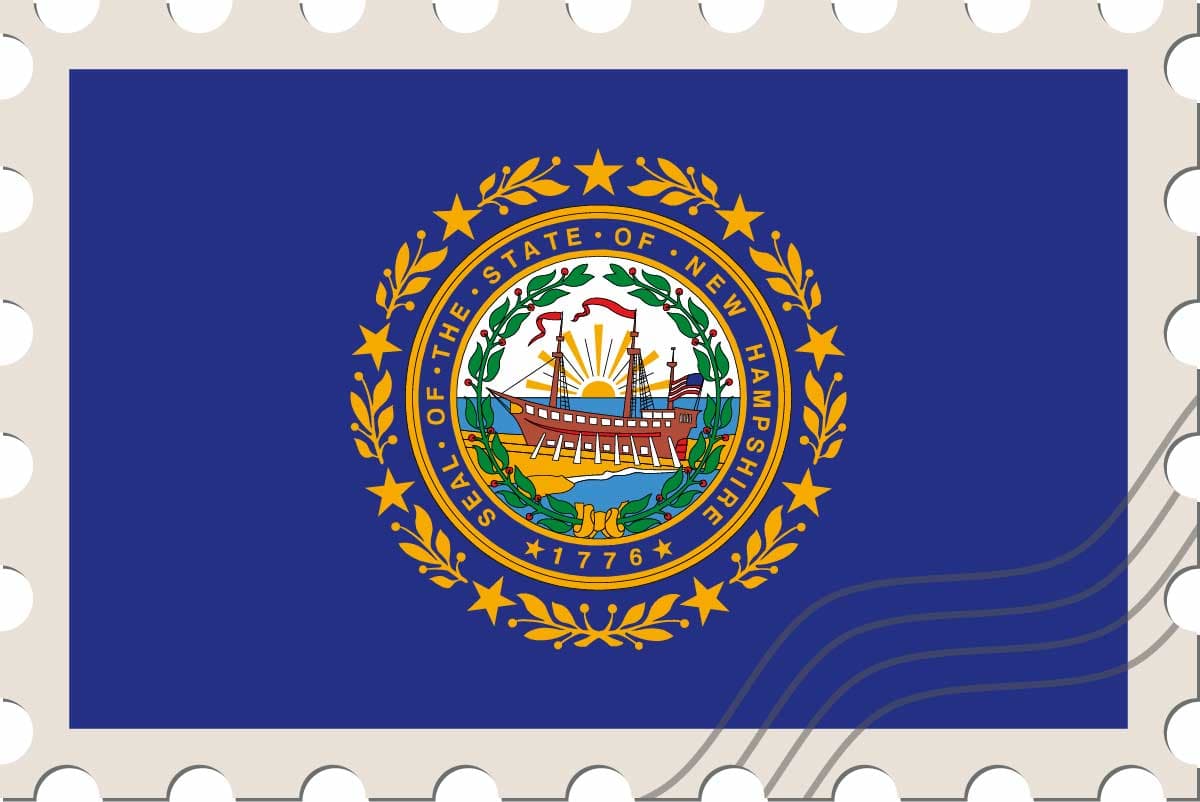 New Hampshire flag