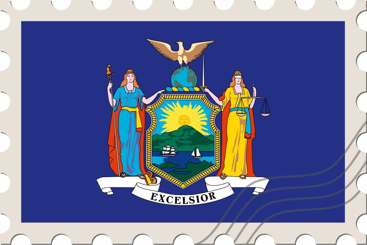 New York flag