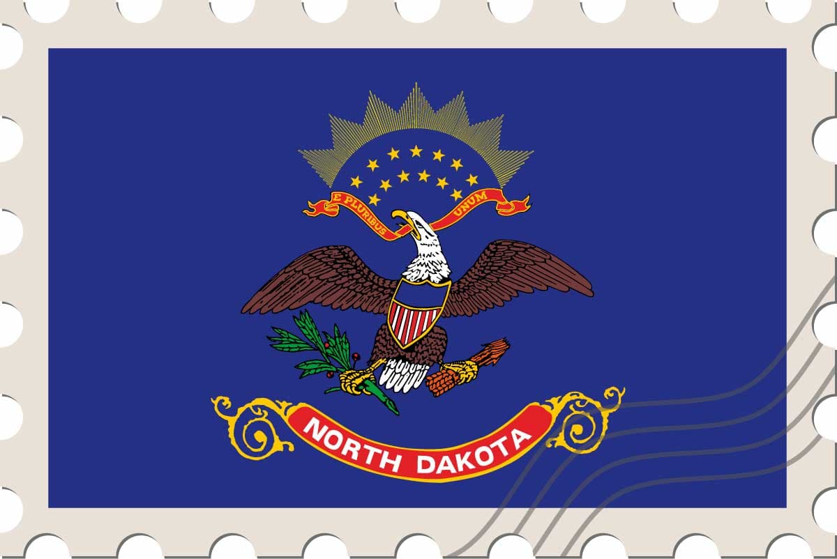 North Dakota flag