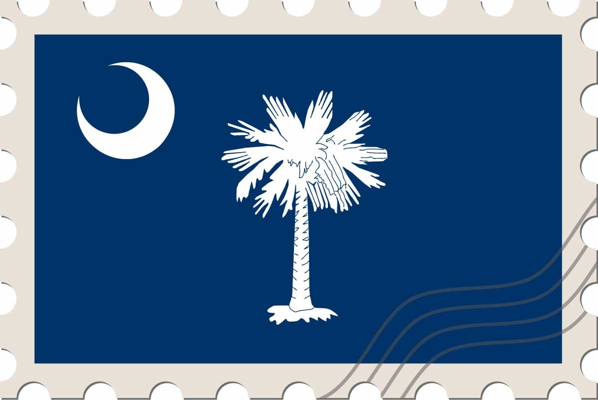 South Carolina flag