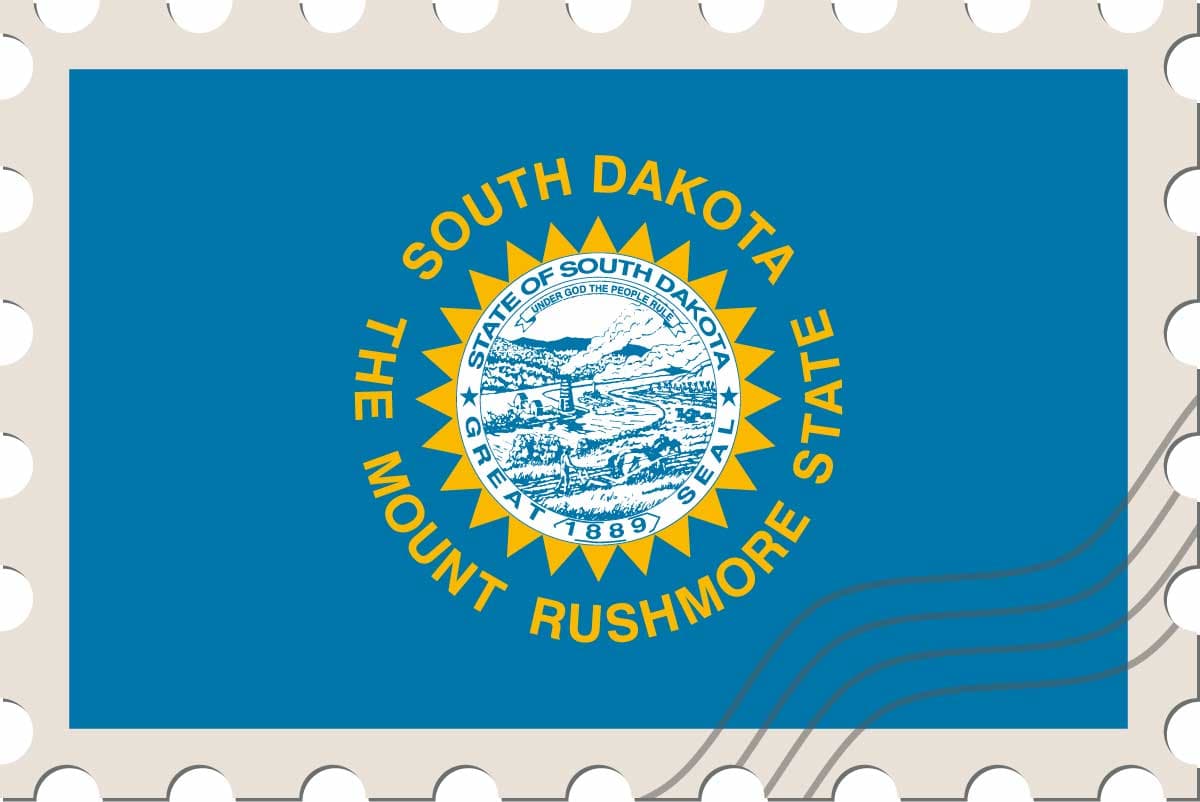 South Dakota flag