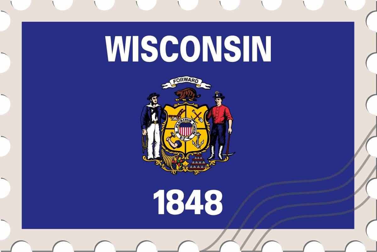 Wisconsin flag